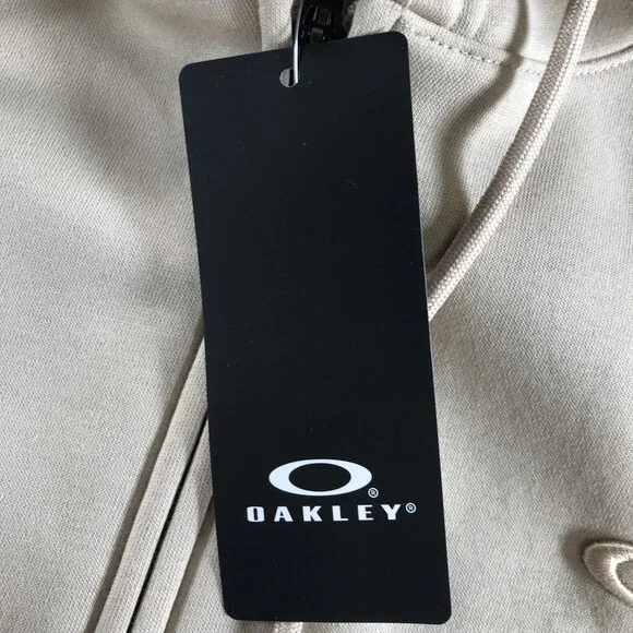 Oakley Hoodie Mens Large Relax Full Zip Fleece Humus Beige Regular FOA404848X - Picture 4 of 12